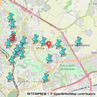 Mappa Via Tino Buazzelli, 00156 Roma RM, Italia (2.86474)