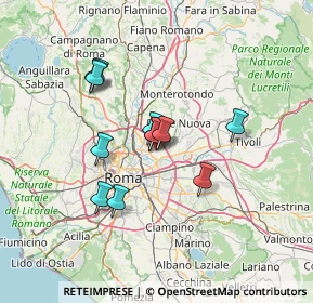 Mappa Via Tino Buazzelli, 00137 Roma RM, Italia (11.44917)