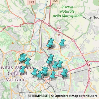 Mappa Via Valsesia, 00141 Roma RM, Italia (4.55368)