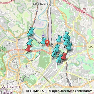 Mappa Via Marciana Marina, 00138 Roma RM, Italia (1.662)