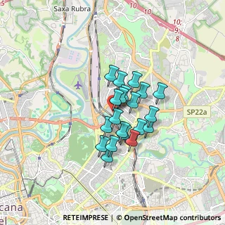 Mappa Via Valtravaglia, 00141 Roma RM, Italia (1.214)