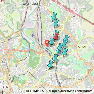 Mappa Largo Valsabbia, 00141 Roma RM, Italia (1.57462)