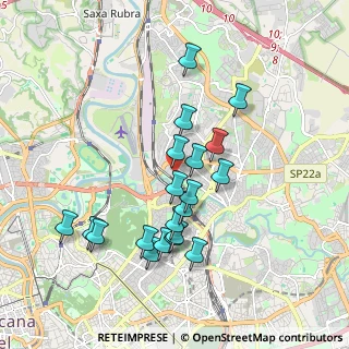 Mappa Via Val Maggia, 00141 Roma RM, Italia (1.8435)