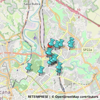 Mappa Via Valtravaglia, 00141 Roma RM, Italia (1.474)