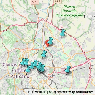 Mappa Largo Valsabbia, 00141 Roma RM, Italia (4.91643)