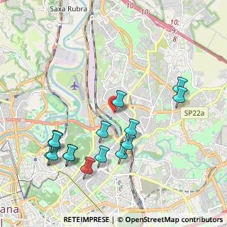 Mappa Via Val Cenischia, 00141 Roma RM, Italia (2.278)