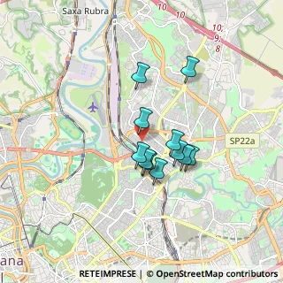 Mappa Via Val Cenischia, 00141 Roma RM, Italia (1.32727)
