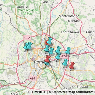 Mappa Via Val Cenischia, 00141 Roma RM, Italia (6.635)