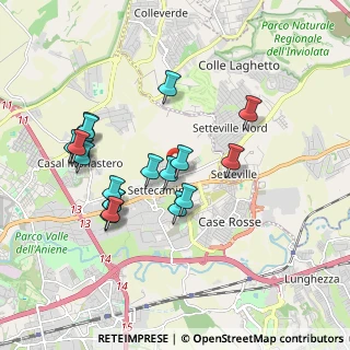 Mappa Via Casal Bianco, 00131 Guidonia Montecelio RM, Italia (1.922)