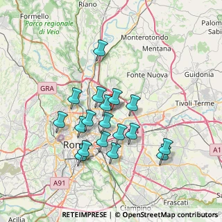 Mappa Graf, 00137 Roma RM, Italia (6.71)