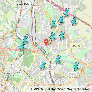 Mappa Via Val di Chienti, 00141 Roma RM, Italia (2.38364)