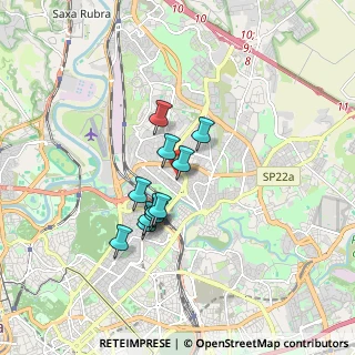 Mappa Via Valle Scrivia, 00141 Roma RM, Italia (1.34)