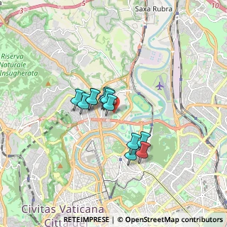 Mappa Quartiere XVIII Tor di Quinto, 00191 Roma RM, Italia (1.22833)
