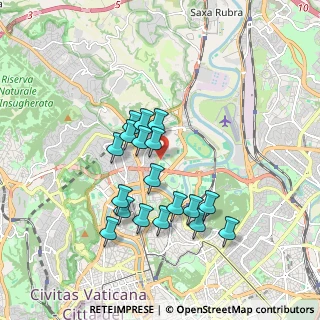 Mappa Quartiere XVIII Tor di Quinto, 00191 Roma RM, Italia (1.68111)