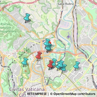 Mappa Quartiere XVIII Tor di Quinto, 00191 Roma RM, Italia (2.035)