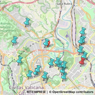 Mappa Quartiere XVIII Tor di Quinto, 00191 Roma RM, Italia (2.907)