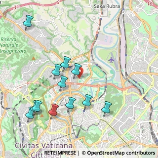 Mappa Quartiere XVIII Tor di Quinto, 00191 Roma RM, Italia (2.3425)