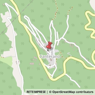 Mappa Via Vittorio Veneto, 7a, 00020 Canterano, Roma (Lazio)