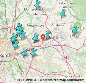 Mappa Via della Tenuta del Cavaliere, 00131 Roma RM, Italia (9.436)