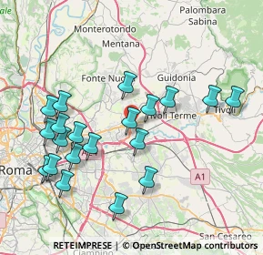 Mappa Via della Tenuta del Cavaliere, 00131 Roma RM, Italia (8.5565)