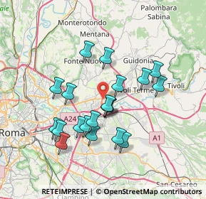 Mappa Via della Tenuta del Cavaliere, 00131 Roma RM, Italia (6.8385)