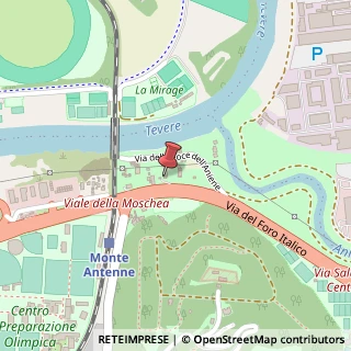 Mappa Via del Foro Italico, 607, 00194 Roma, Roma (Lazio)