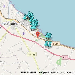 Mappa SS16 Adriatica, 86042 Campomarino CB, Italia (1.7355)
