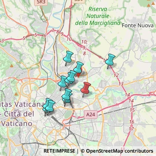 Mappa Via Isola Bella, 00141 Roma RM, Italia (3.1975)
