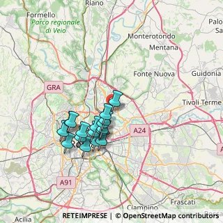 Mappa Via Isola Bella, 00141 Roma RM, Italia (6.28765)