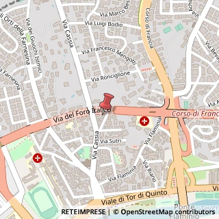 Mappa Via Castel Sant'Elia, 11, 00191 Roma, Roma (Lazio)