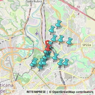 Mappa Via Giovanni Salviucci, 00199 Roma RM, Italia (1.51)