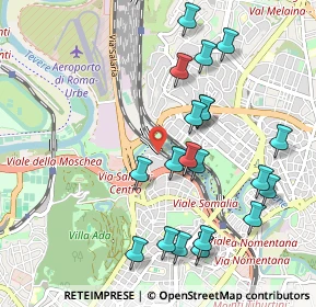 Mappa Via Giovanni Salviucci, 00199 Roma RM, Italia (1.11)