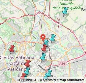 Mappa Via Giovanni Salviucci, 00199 Roma RM, Italia (5.725)
