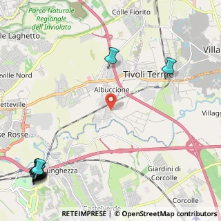Mappa Via Gaetano Donizetti, 00019 Martellona I RM, Italia (3.93091)