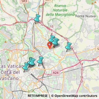 Mappa Piazza Antonio Baldini, 00141 Roma RM, Italia (3.72545)