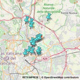 Mappa Piazza Antonio Baldini, 00141 Roma RM, Italia (3.16133)