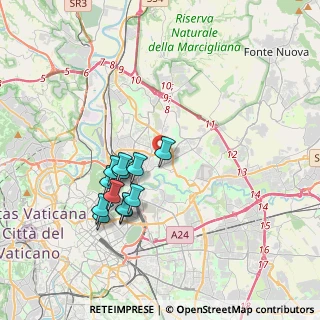 Mappa Piazza Antonio Baldini, 00141 Roma RM, Italia (3.53083)