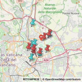 Mappa Piazza Antonio Baldini, 00141 Roma RM, Italia (2.96231)