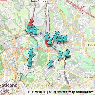 Mappa Prati Fiscali- Salaria, 00138 Roma RM, Italia (1.68)