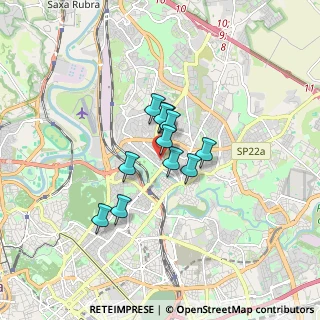 Mappa Via Val Sillaro, 00141 Roma RM, Italia (1.11)
