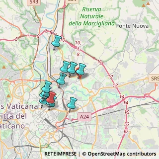 Mappa Via Francesco Algarotti, 00137 Roma RM, Italia (3.47385)