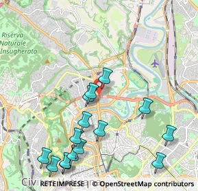 Mappa Tangenziale Est, 00191 Roma RM, Italia (2.57133)