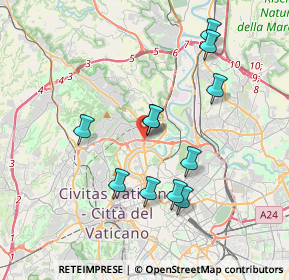 Mappa Tangenziale Est, 00191 Roma RM, Italia (3.67818)