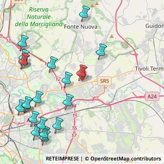 Mappa Via Alfredo Buonaiuti, 00131 Roma RM, Italia (6.132)