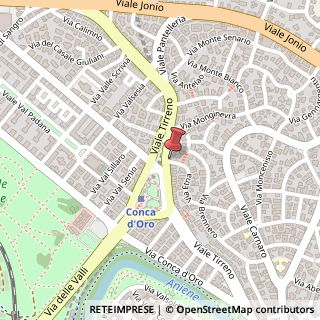 Mappa Via Rionero, 00141 Roma RM, Italia, 00141 Roma, Roma (Lazio)