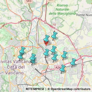 Mappa Viale Tirreno, 00141 Roma RM, Italia (4.01917)