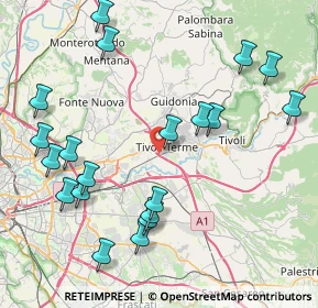 Mappa Via Enrico Berlinguer, 00011 Tivoli RM, Italia (10.057)
