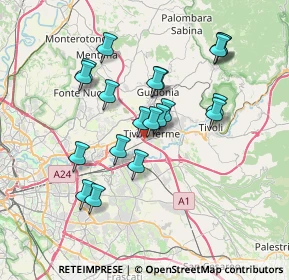 Mappa Via Enrico Berlinguer, 00011 Tivoli RM, Italia (6.923)