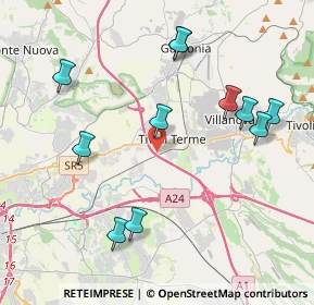 Mappa Via Enrico Berlinguer, 00011 Tivoli RM, Italia (4.59182)