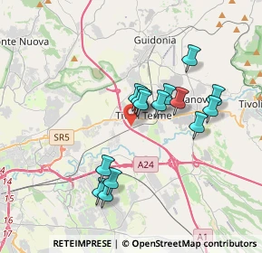 Mappa Via Enrico Berlinguer, 00011 Tivoli RM, Italia (3.20067)